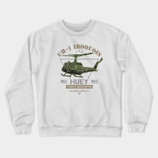 UH-1 Iroquois "Huey" Helicopter Crewneck Sweatshirt